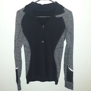 Lululemon Black Zip Up Long Sleeve Sweater